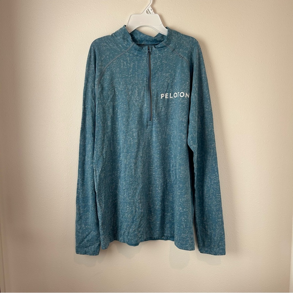 Lululemon Metal Vent Tech Peloton quarter-zip pullover shirt M